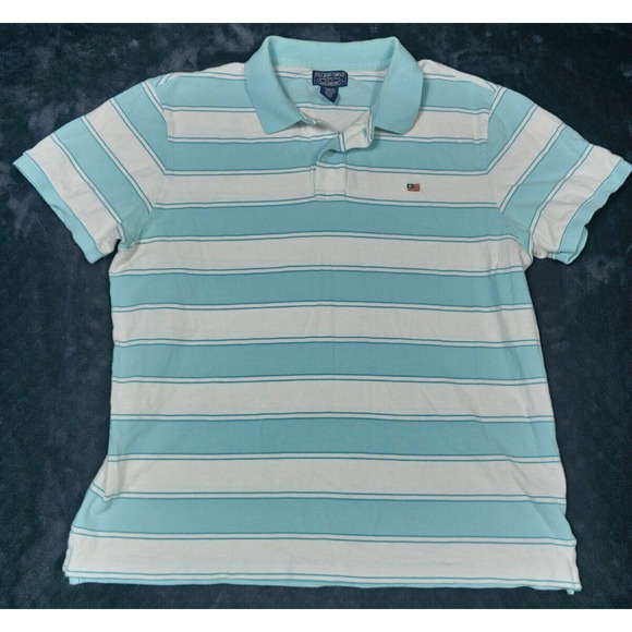Ralph Lauren Other - Ralph Lauren Polo Jeans Co Polo Shirt Mens Large XL Striped Short Sleeve Vintage